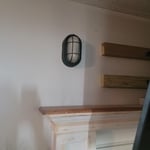 Removed lights to install