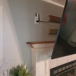 Removed lights to install