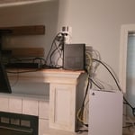 Removed lights to install
