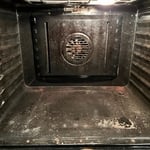 Oven Cleaning (Before)