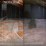 Insulation Removal and Install Before & After