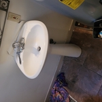 New drain install
