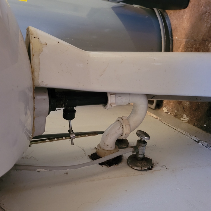 Leaking drain
