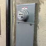PANEL UPGRADE WITH STUCCO WORK