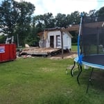 home demo and new house