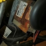 Damaged inducer fan motor