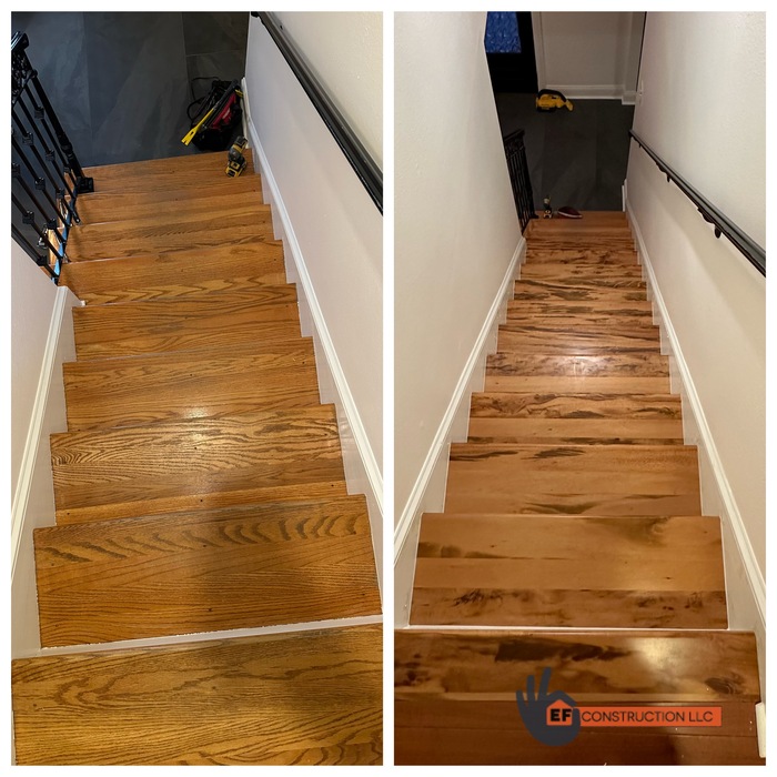 New stairs