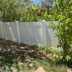 White Privacy Vinyl