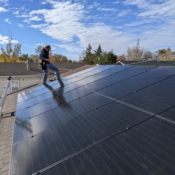 6.4kW Garage Roof Mount Solar
