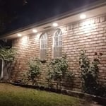 Outside color lighting