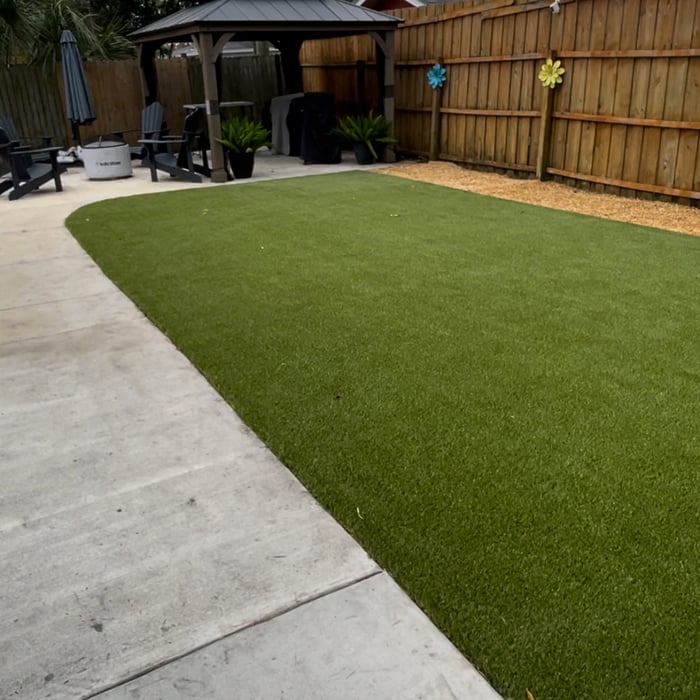 Backyard for pets