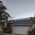 Front of garage