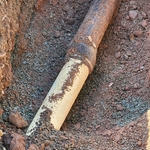 Excavation sewer repair