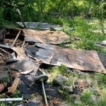 Shed Clean up on property