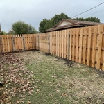 Privacy fence install