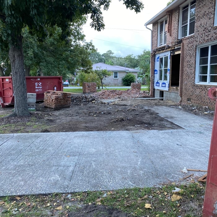 demo clean-up