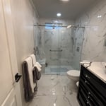 High end bath remod