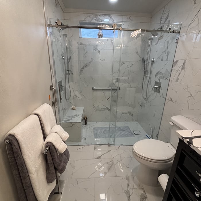 High end bath remod