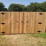 Wood Nail Up Fence