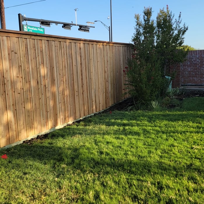Wood Nail Up Fence