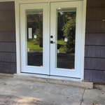 exterior double door replacement