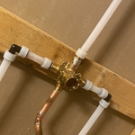 New shower valve
