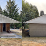 Before and After House Washing