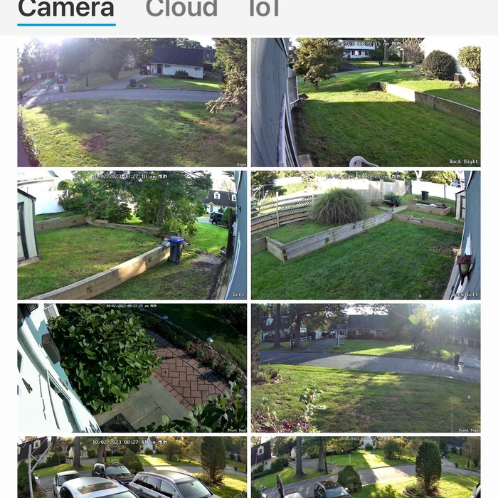 8 camera install