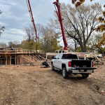 Strang Park Wall Pour
