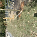 4 rail board on board fence