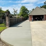 RV slab and access ramp