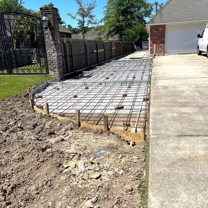 RV slab and access ramp