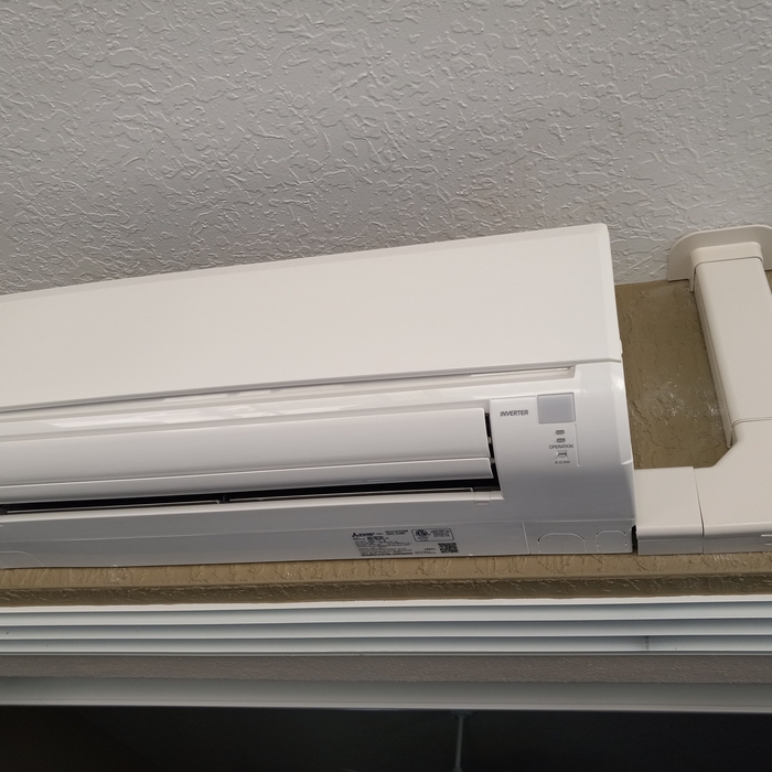 mounted mini split