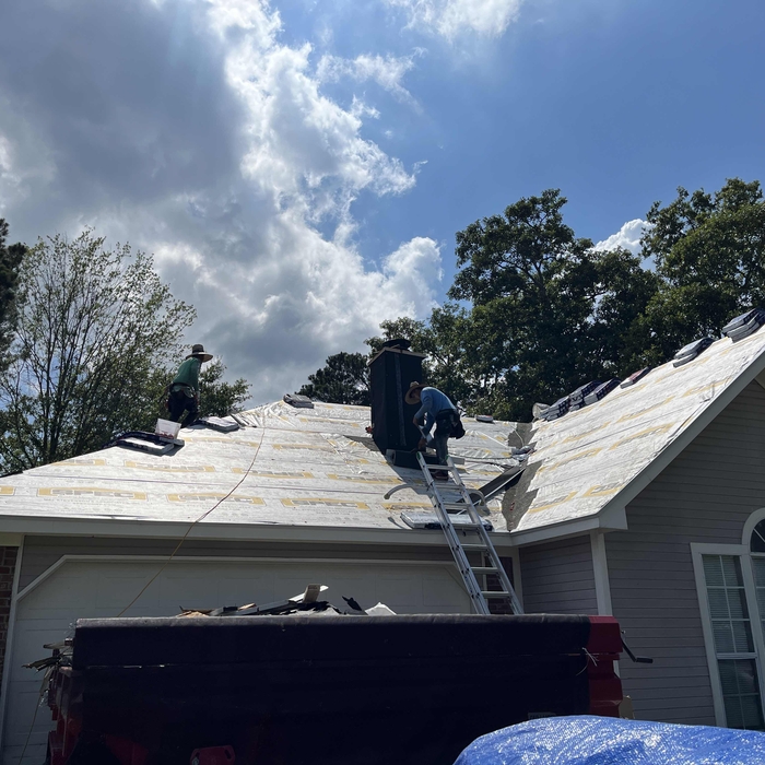 Roofing installation