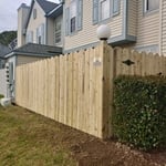 Wood Fencing Project
