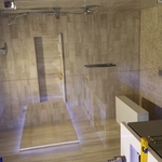 Frameless Shower