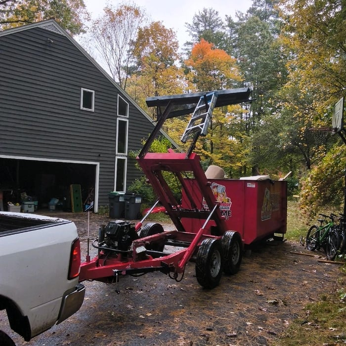 10 yard dumpster