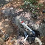 Grinder pump clog repair
