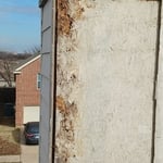Before - Damaged Chimney