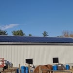 After installation of 50 panels