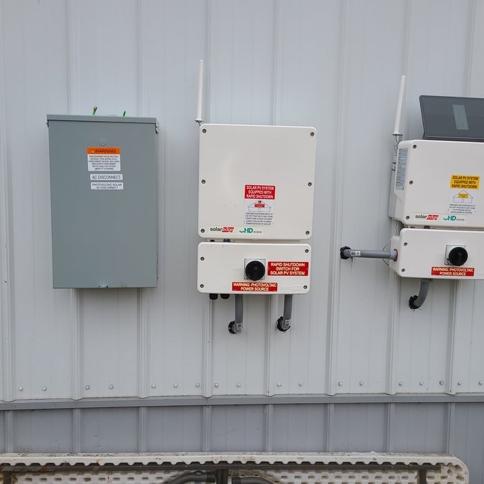 Associated solar equipment