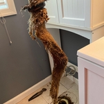 Snaking roots from line