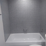 bathtub and surround