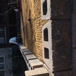 Working on Retaining Wall