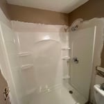 New shower