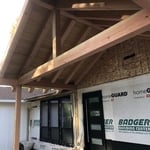 Front porch cover add