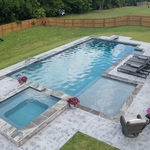 Stain/Stamped concrete finish