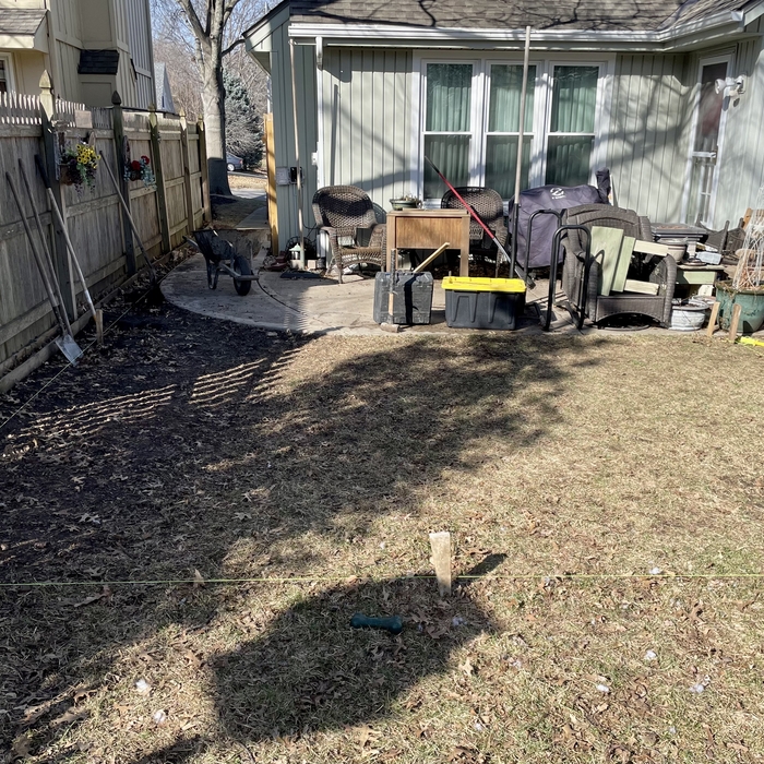 Previous small patio