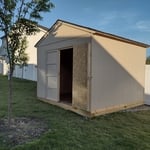 Finished shed