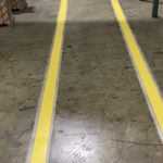 Floor striping